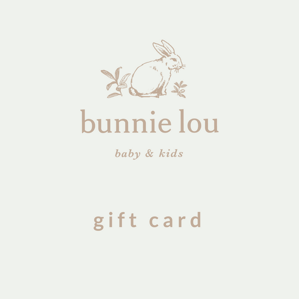 bunnie lou gift card